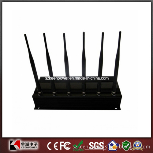 15W 3G High Power Mobile Phone RF Jammer with 40 Meters Range